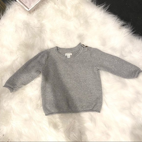 Gymboree baby boy gray sweater - Picture 1 of 4